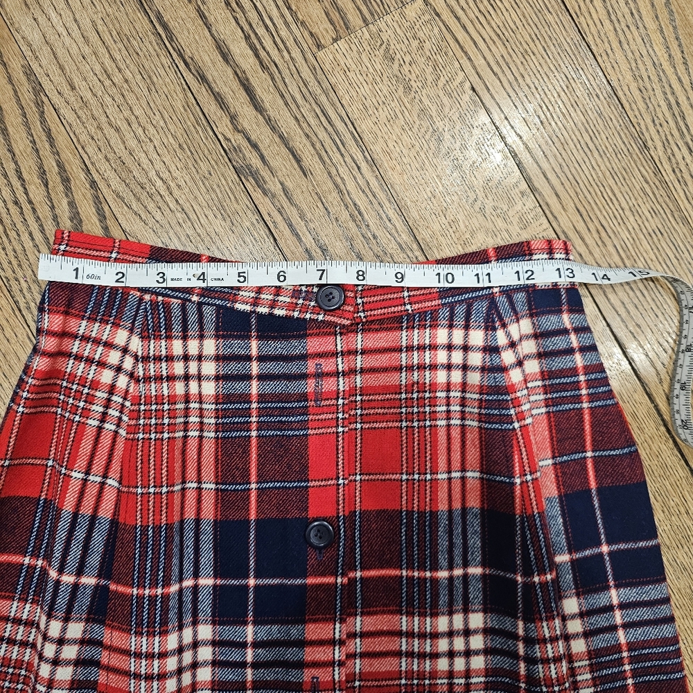Vintage Pendleton Plaid Maxi Skirt - Picture 3 of 4